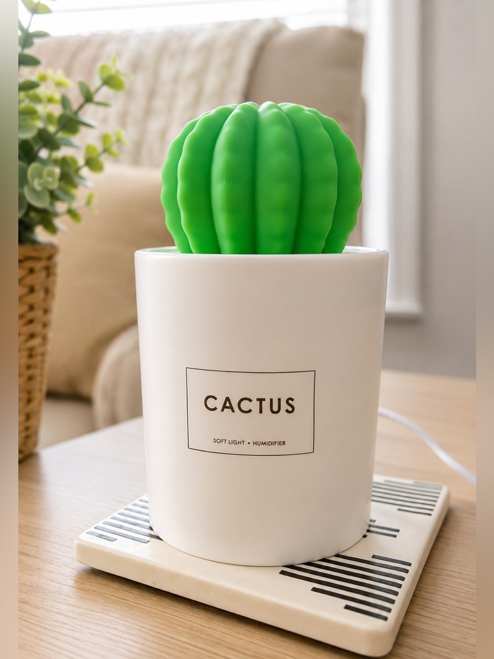 Cactus Soft Light & USB Humidifier - Picture 2 of 4